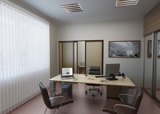 Дизайн интерьер  офиса по частям (фото)
